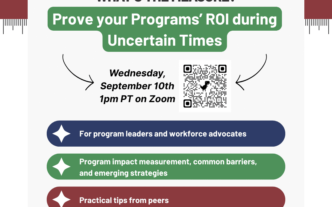 Proving Program ROI in Uncertain Times